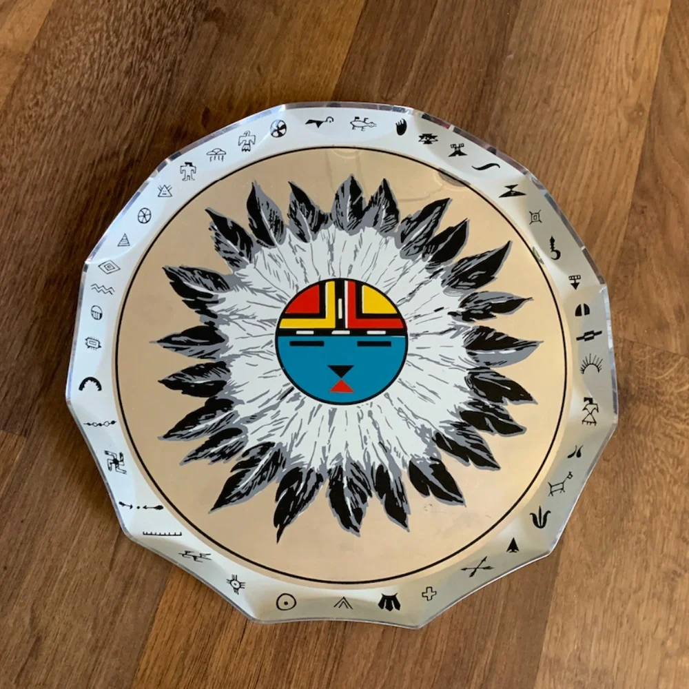 Fred Harvey Kachina Plater
